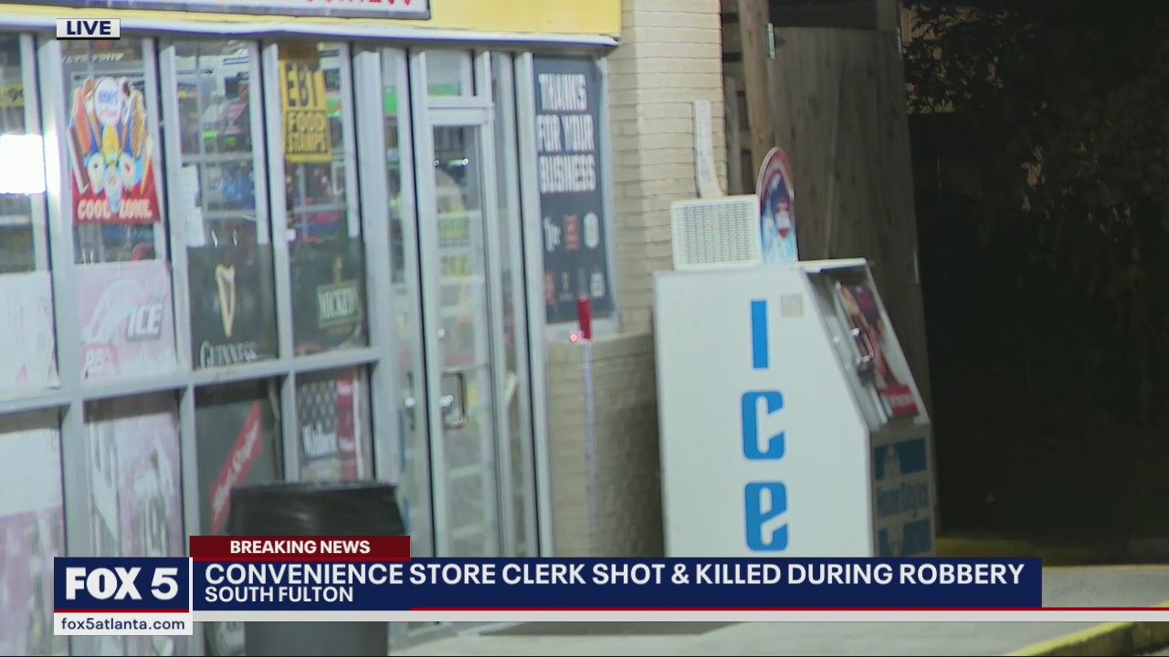 Store clerk gunned down as robbers were leaving store, police say