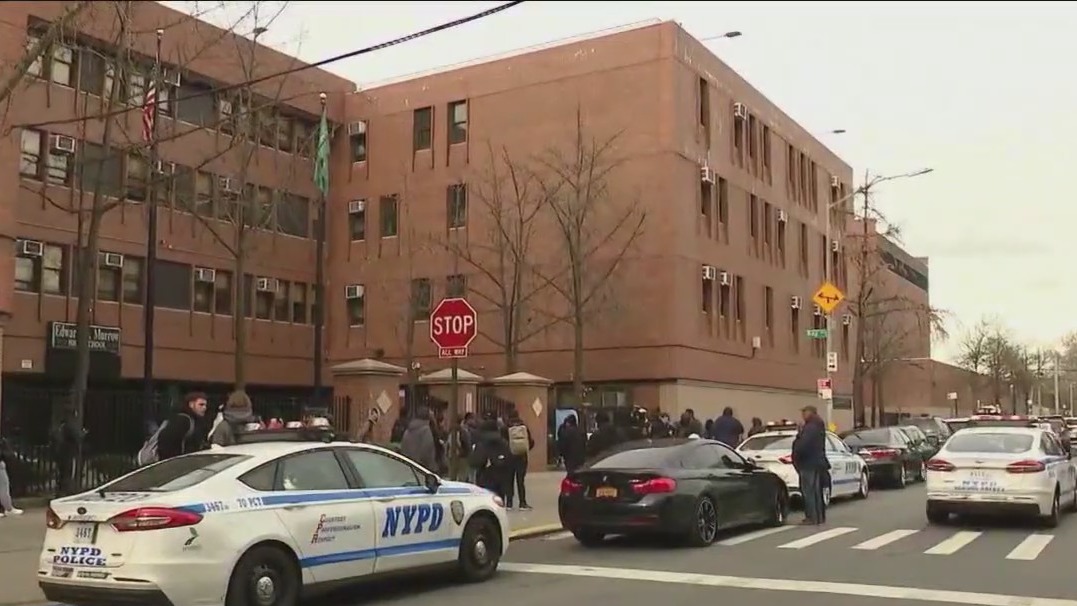 NYC high school stabbing: Person in custody