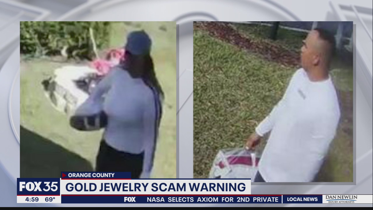 Orange County thieves targeting elderly residents by offering to 'test' gold jewelry: deputies