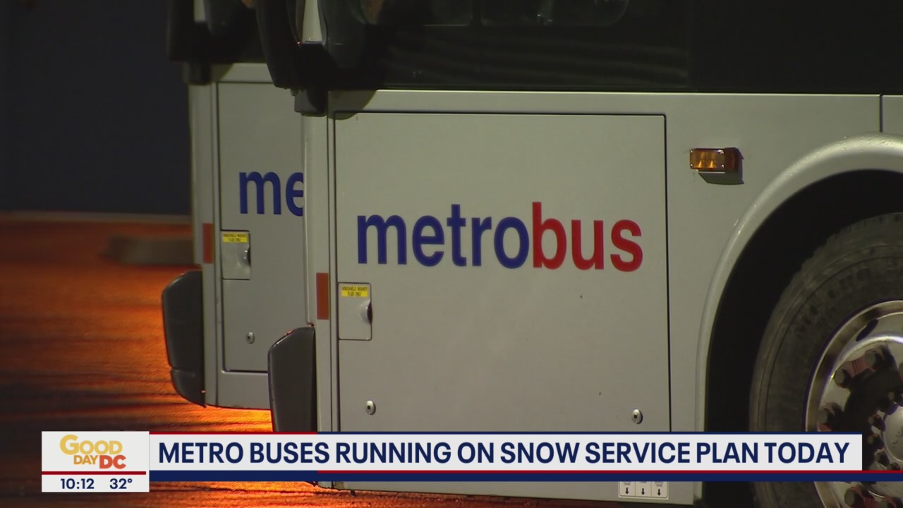 Metrobus temporarily suspends service amid snowstorm