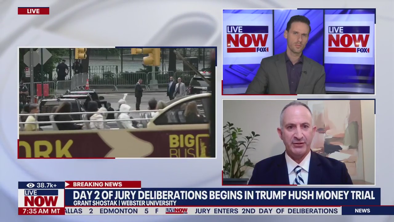 Jury weighs charges against Trump