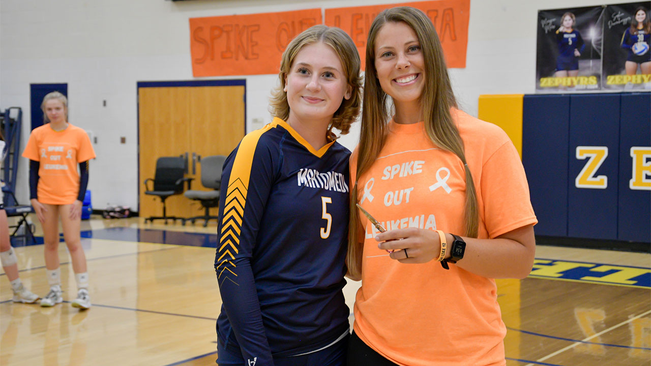 Mahtomedi HS rallies students fighting cancer