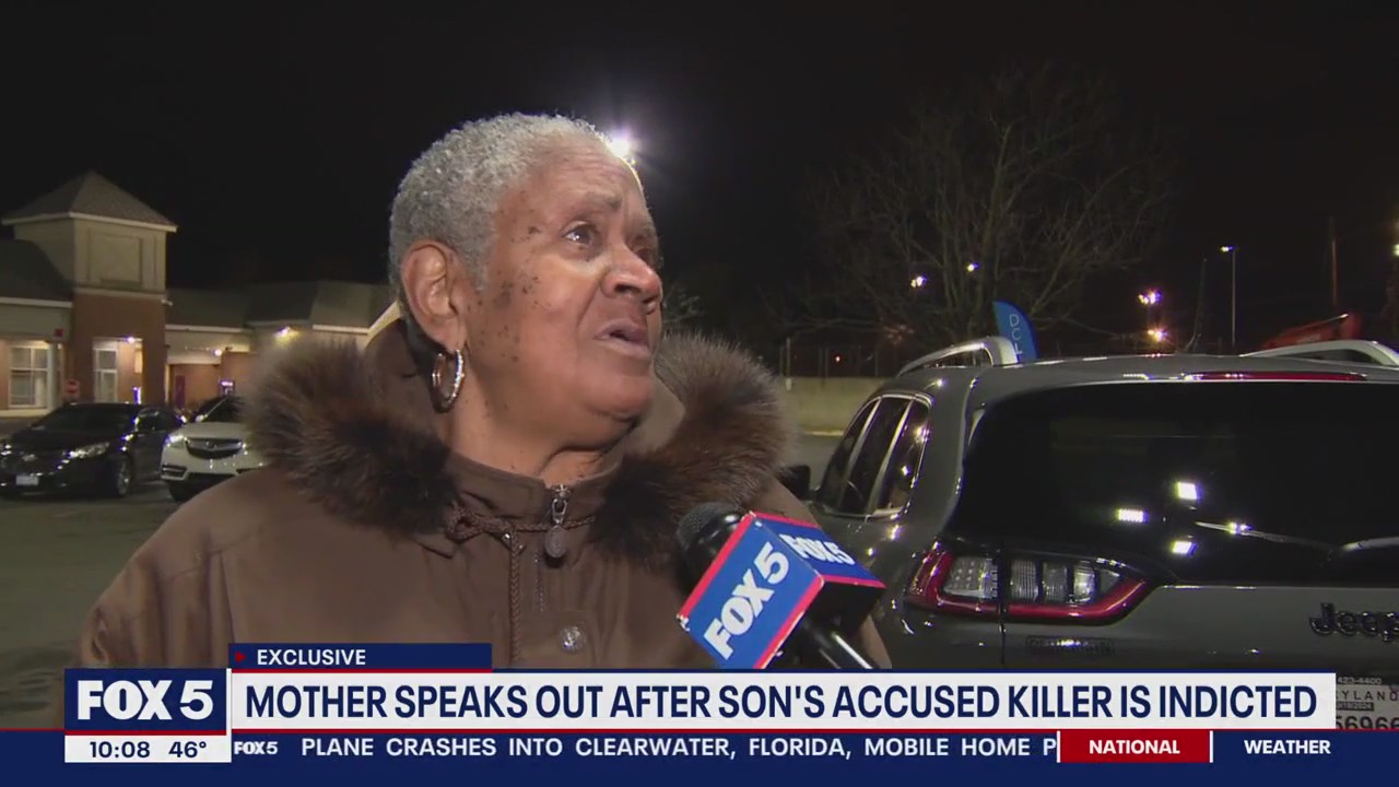 DC mom speaks out after son's accused murderer is indicted