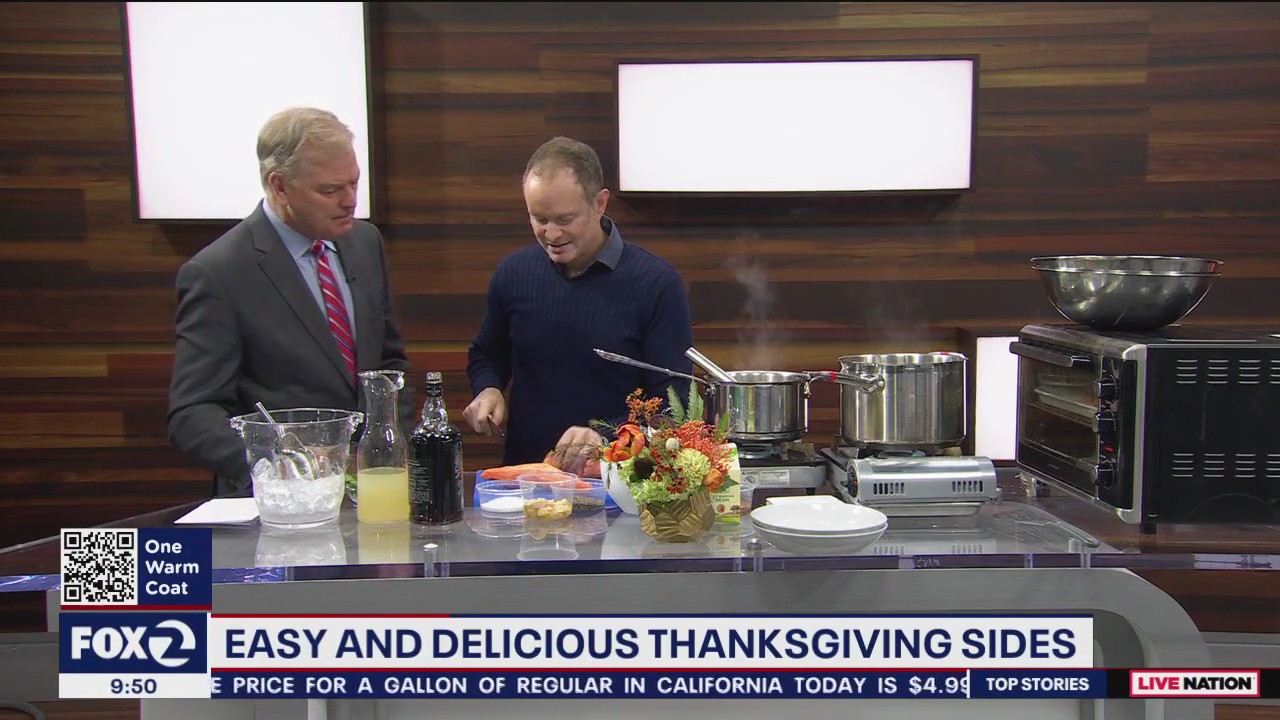 Cooking delicious Thanksgiving sides in a pinch