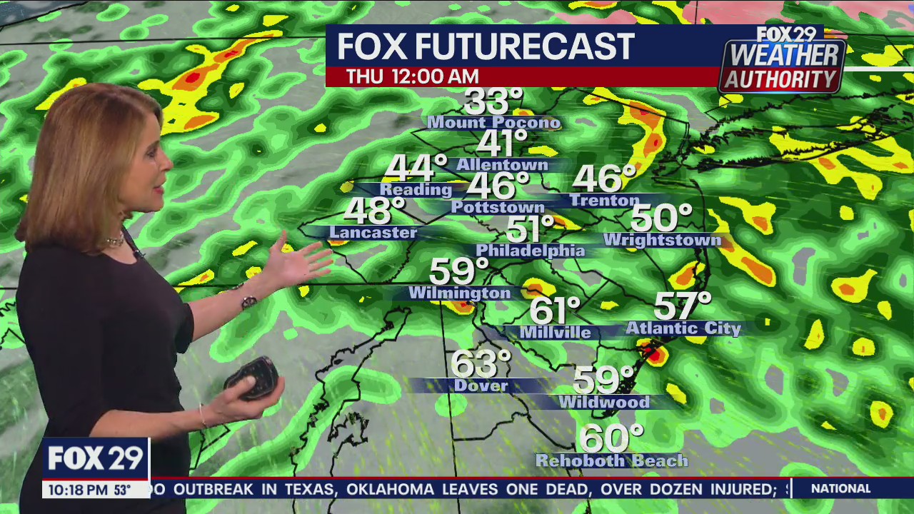 Weather Authority: Tuesday, 10 p.m. update