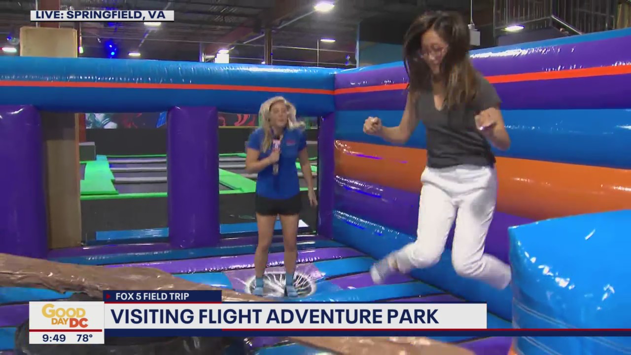 FOX 5 FIELD TRIP: Visiting Flight Adventure Park!