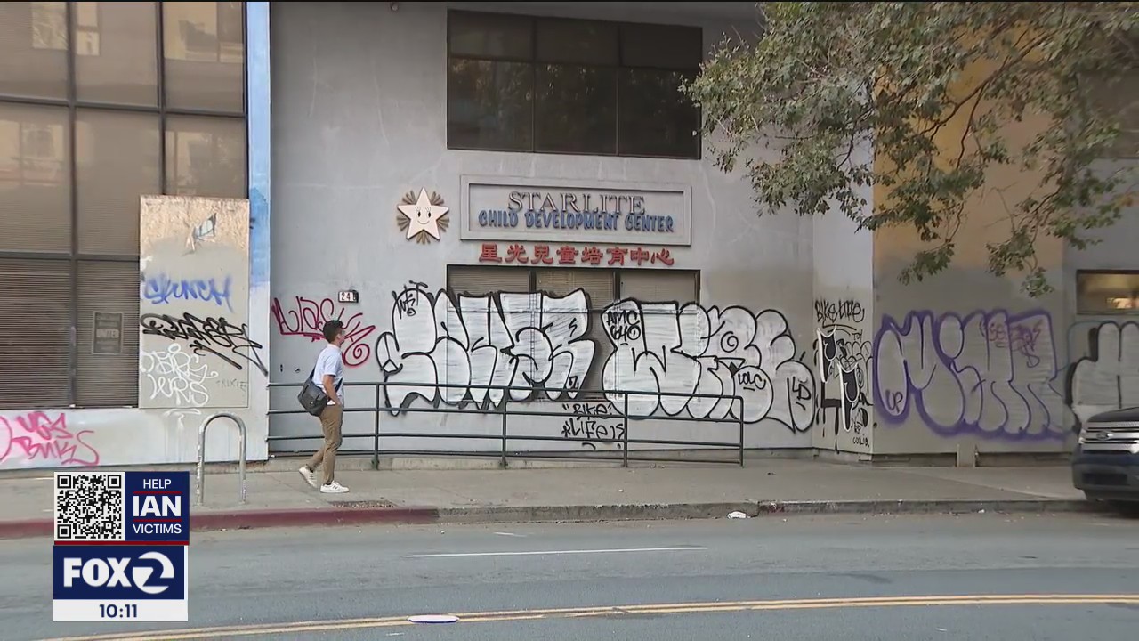 Oakland daycare center owner says business vandalized 4 times and is concerned about possible fines from the city