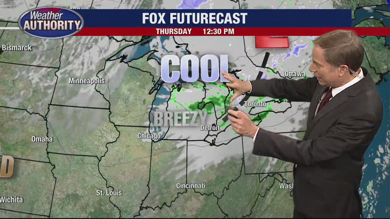 Another day of the cool weather