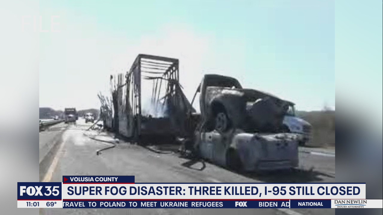 Deadly I-95 crash eerily similar to scene 10 years ago on I-75