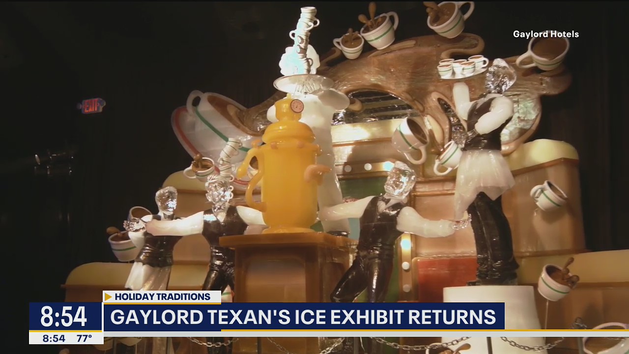 Gaylord Texan's ICE! exhibit returns after pandemic break