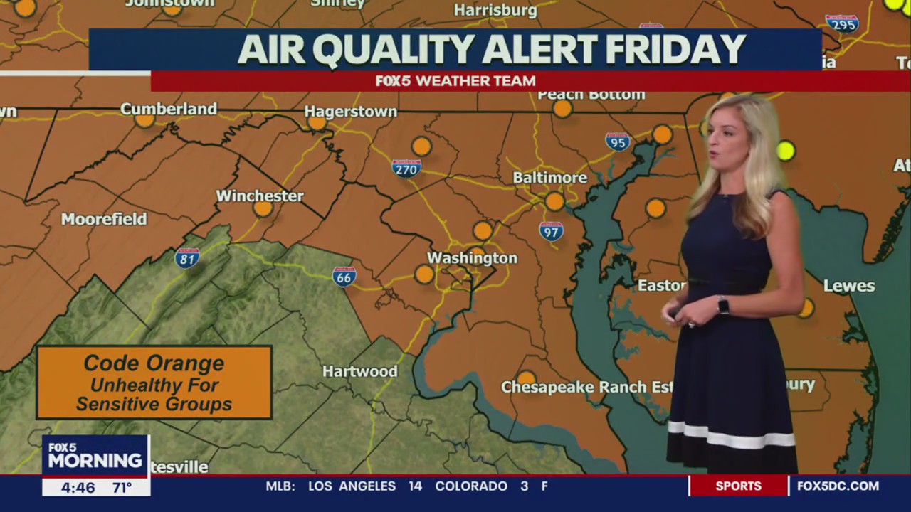 FOX 5 Weather forecast for Friday, June 30