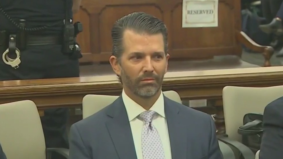 Trump Jr. testifies in dad's civil fraud trial