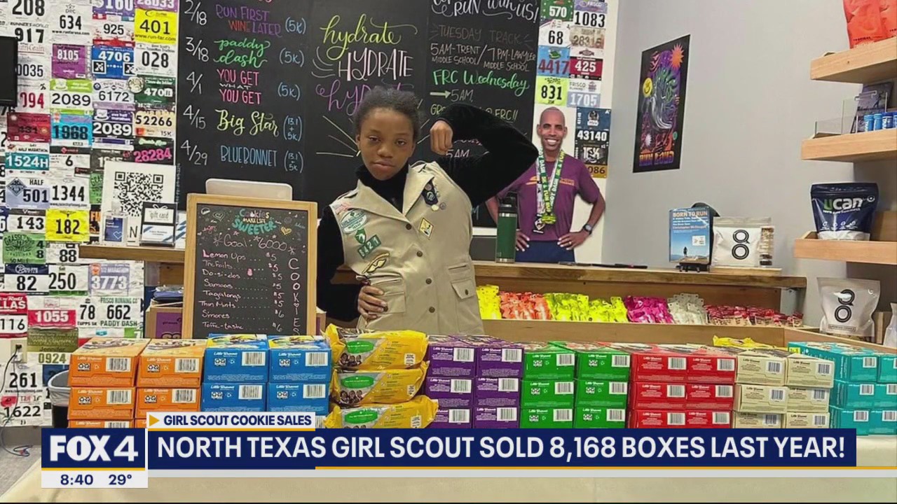 Local Girl Scout sold more than 8K boxes of cookies
