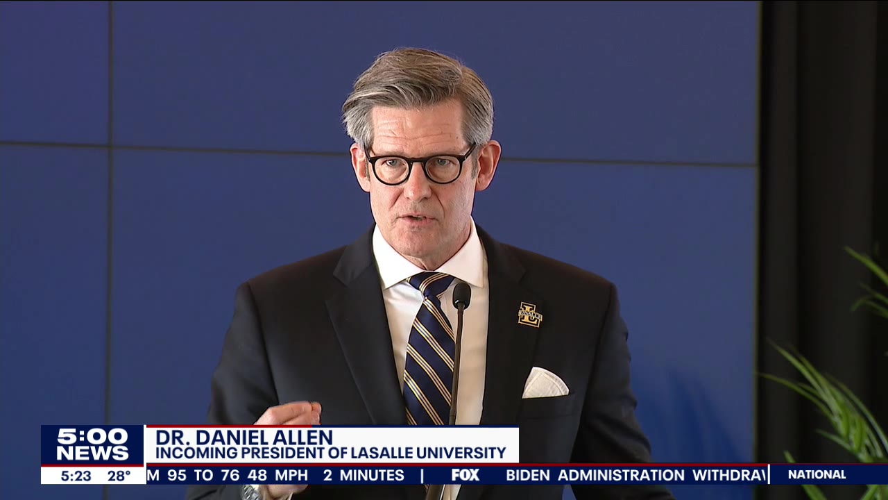 La Salle University introduces new president