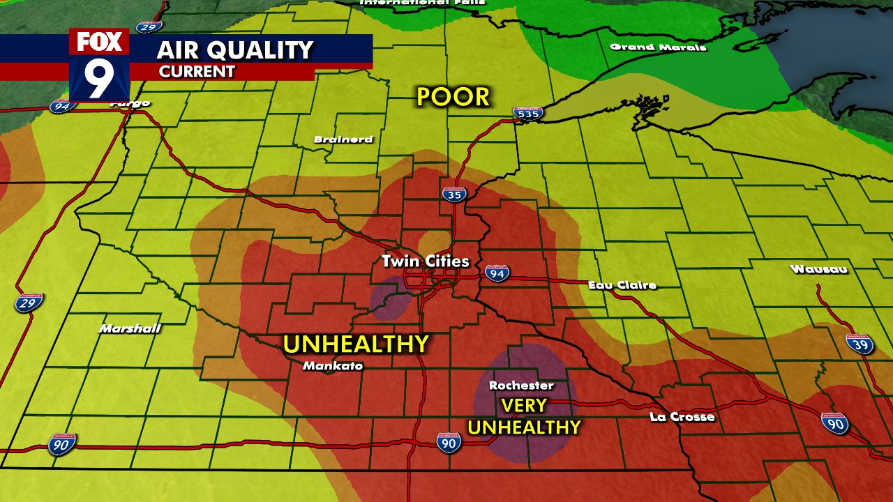 Thursday's Forecast: Wildfire smoke lingers