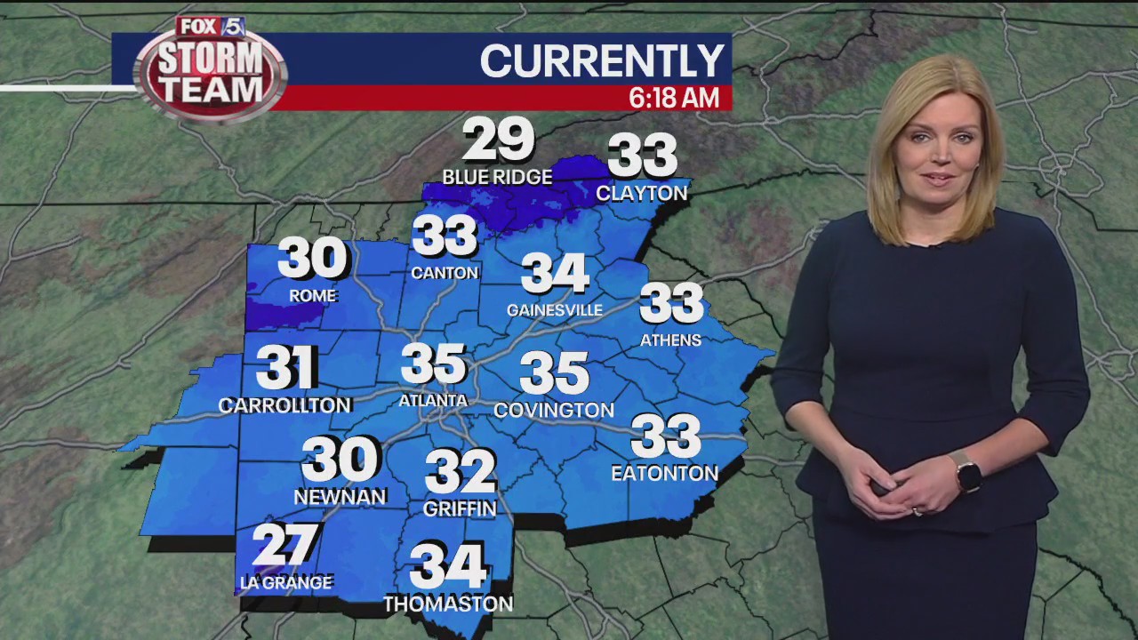Thursday morning weather forecast