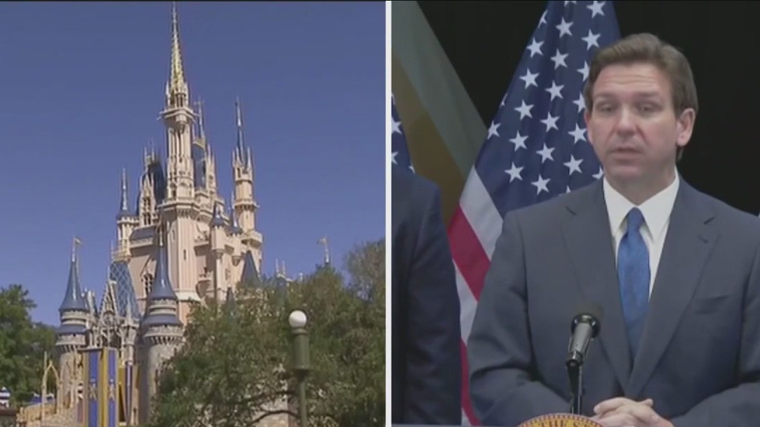 Disney sues DeSantis, calling park takeover ‘retaliation’