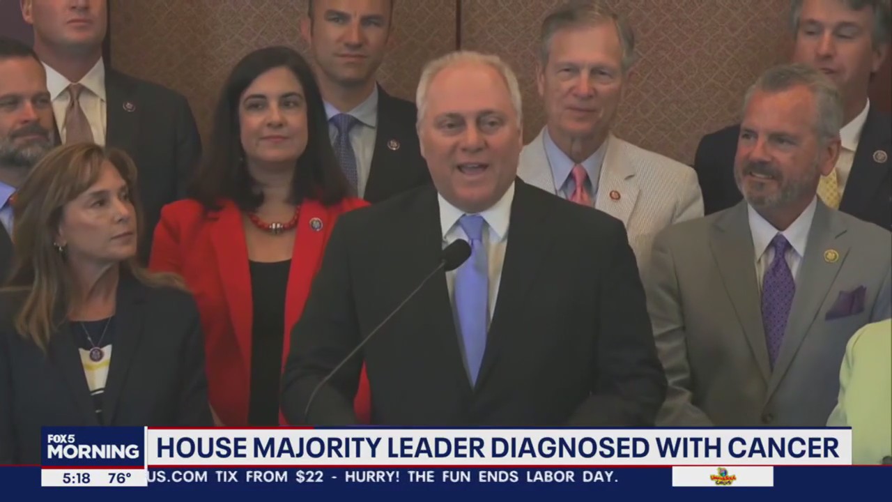 Rep. Steve Scalise diagnosed with blood cancer