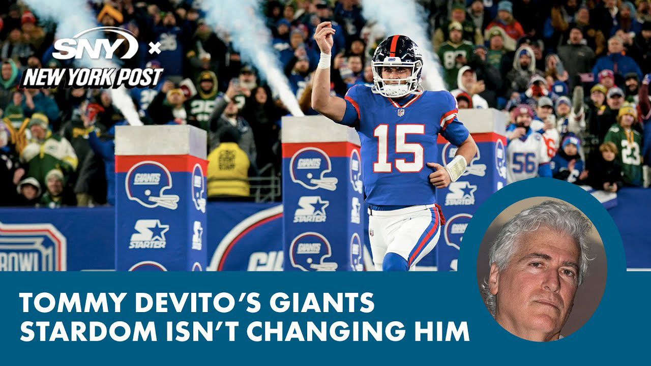 Tommy DeVito's stardom isn't changing him