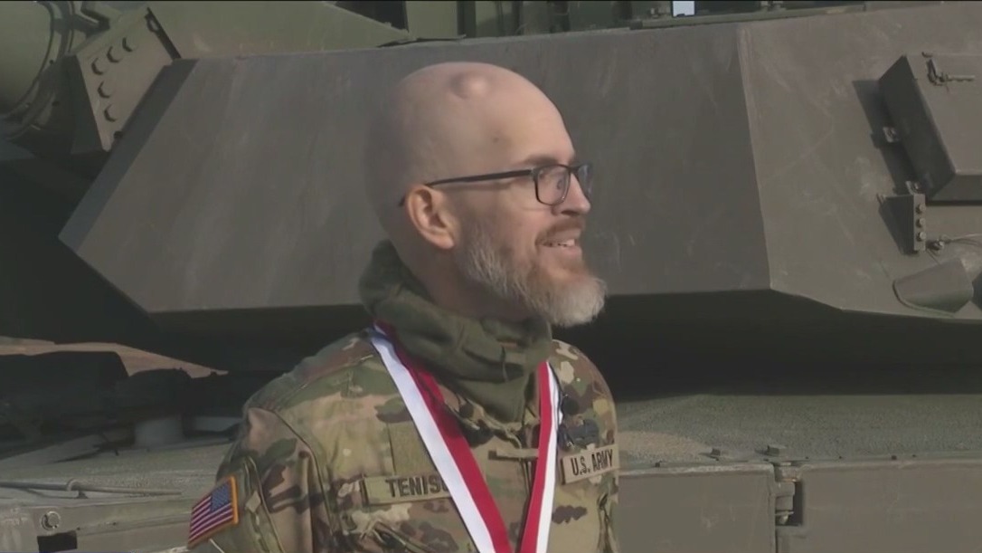 Veteran's dying wish granted