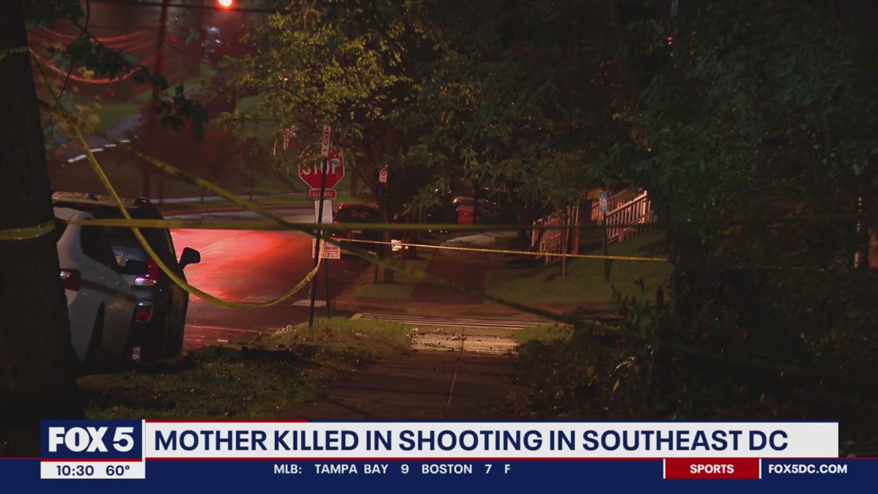 Mother killed in Southeast DC shooting