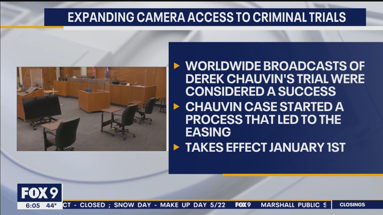 Expanding camera access to criminal trials in Minnesota