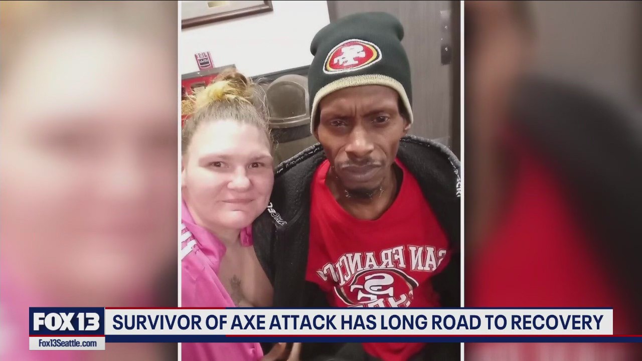 Pierce County man recovering after ax attack last month