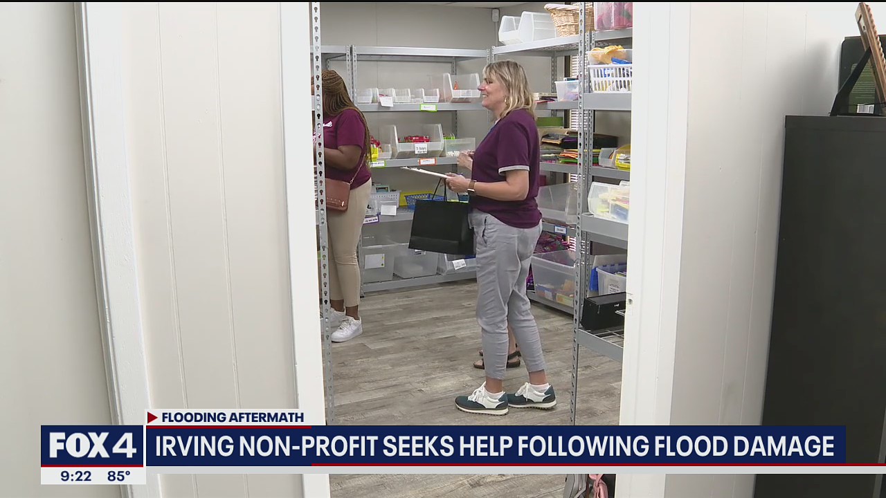 Irving non-profit helping students, teachers seeks help following $15K in flood damage
