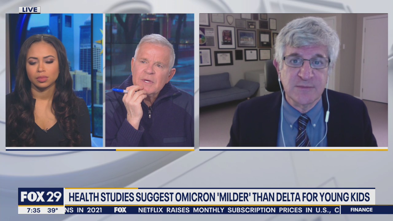 Health studies suggest Omicron 'milder' than Delta for young kids