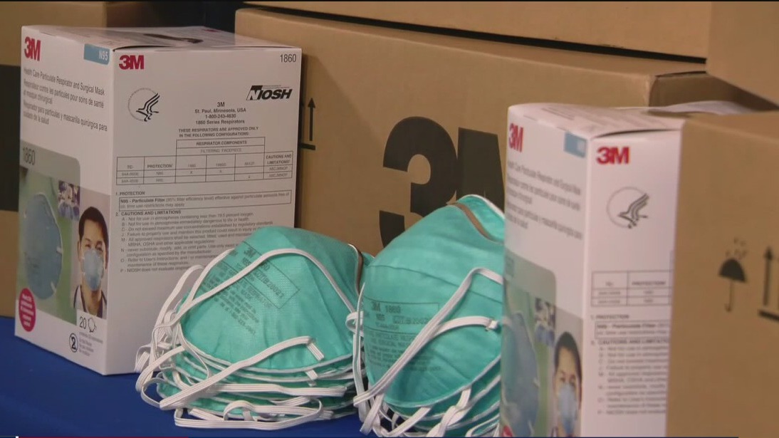 Retail stores issue free N95 masks at some locations starting Friday