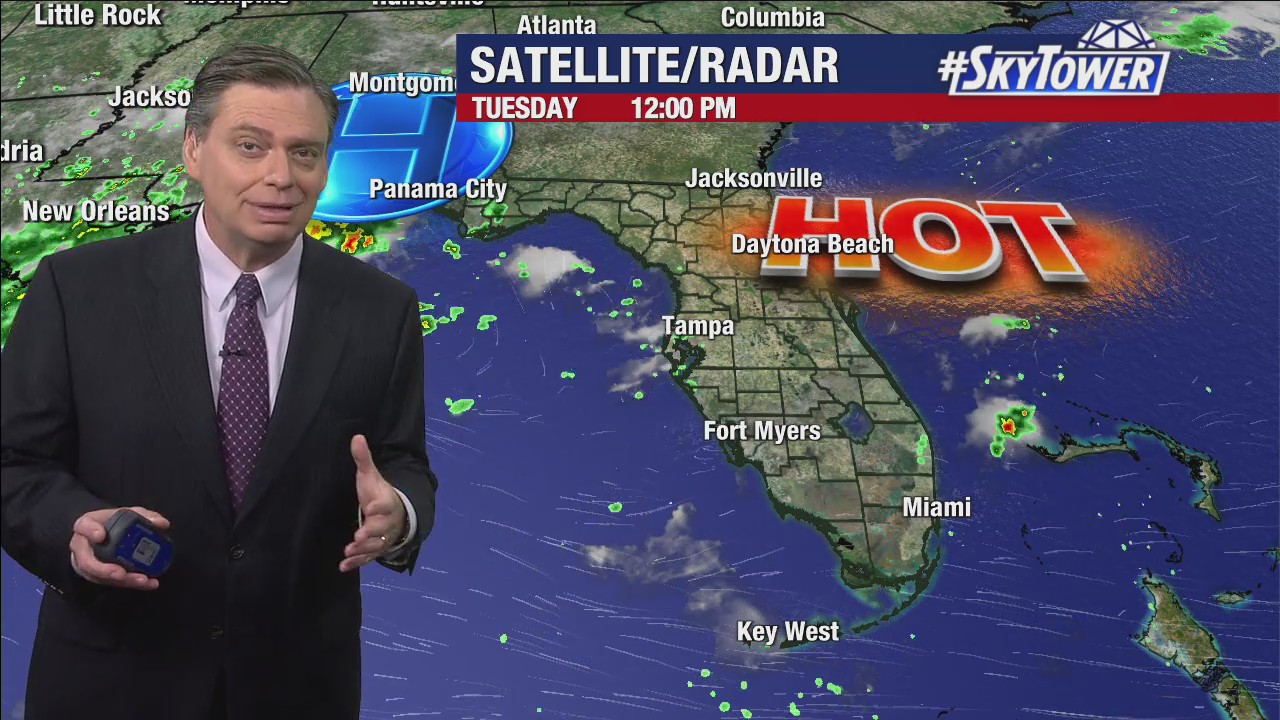 Tuesday afternoon forecast