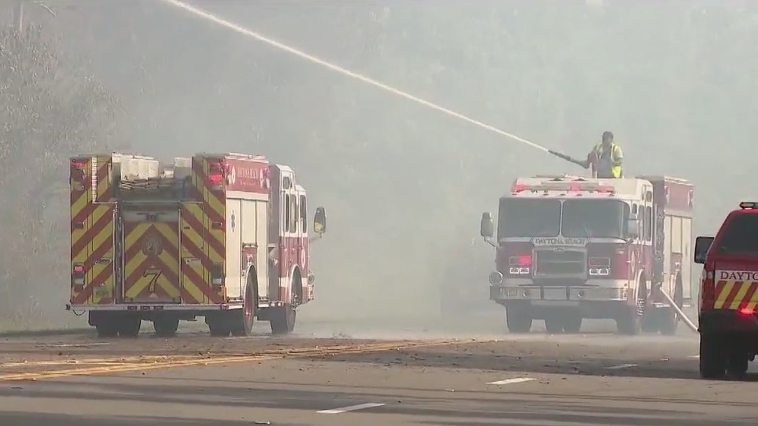 Wildfires raging across Central Florida amid drought conditions