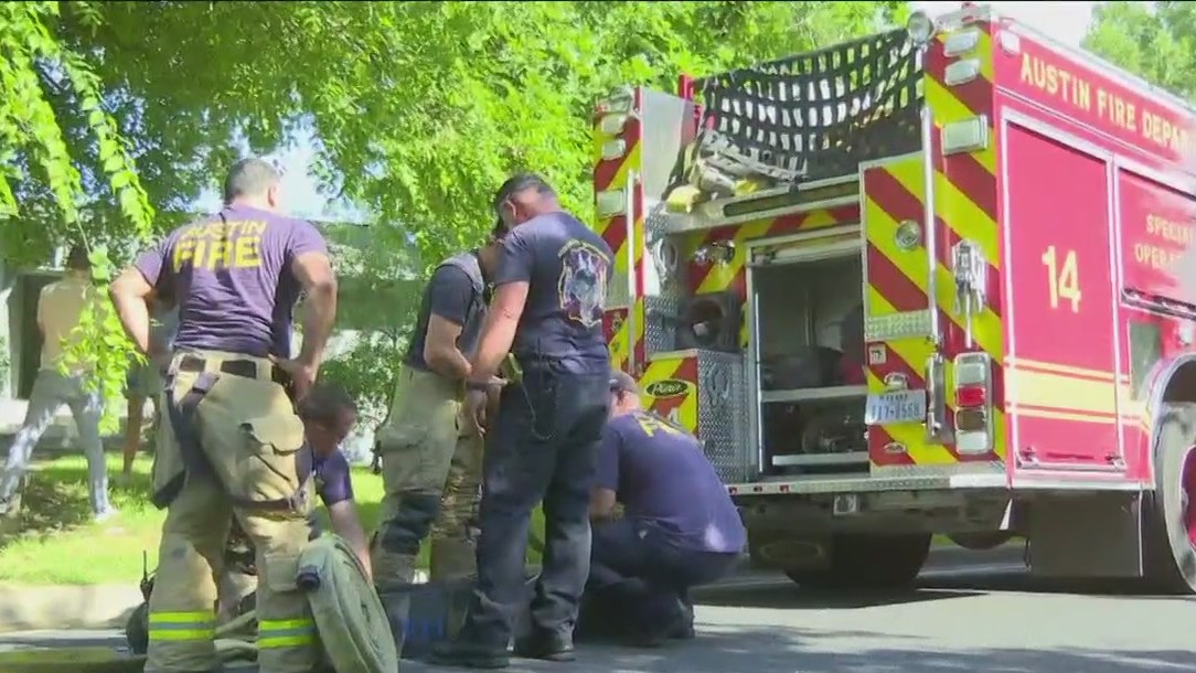 Austin home becomes training ground for firefighters