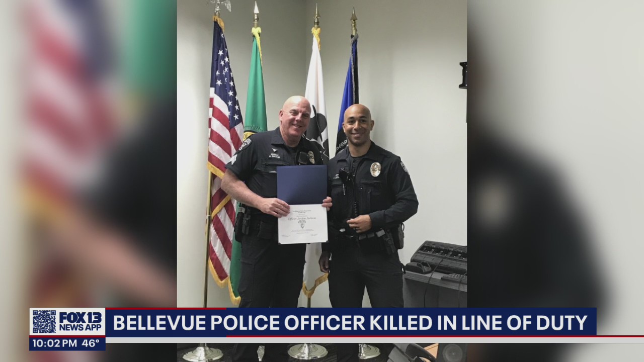 Bellevue Police motorcycle officer killed in crash