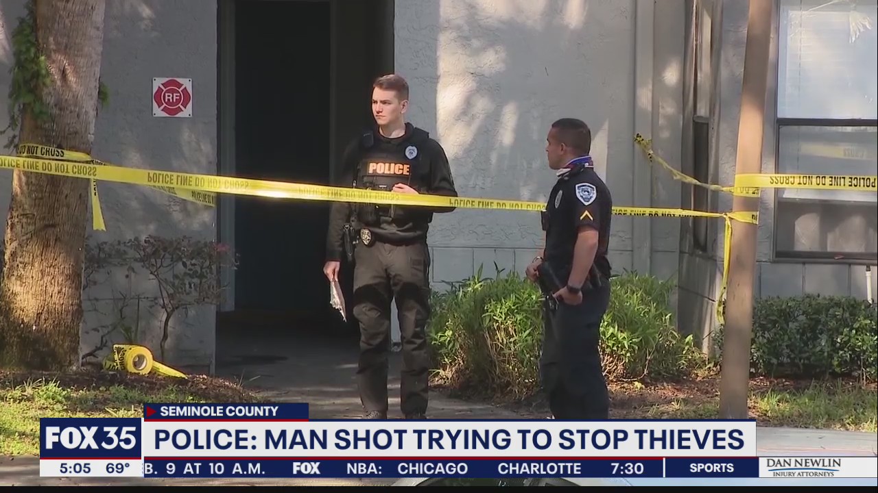 Police: Man shot trying to stop thieves from breaking into his car