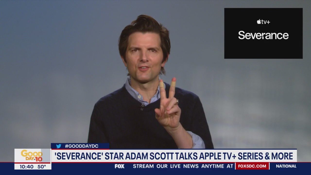 Adam Scott talks new season of "Severance" on Apple TV+