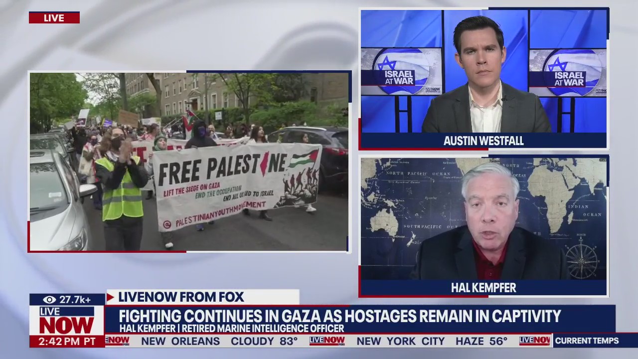 Student protests against Gaza war