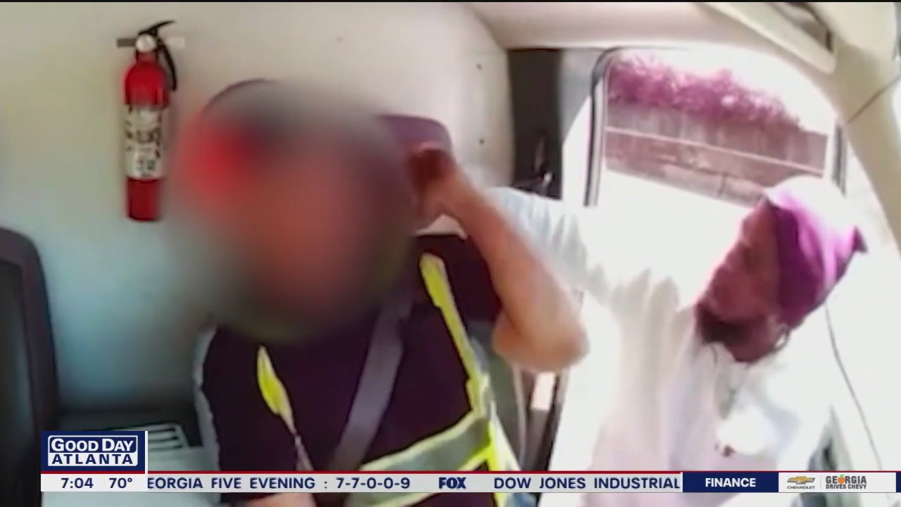 Road rage incident caught on camera