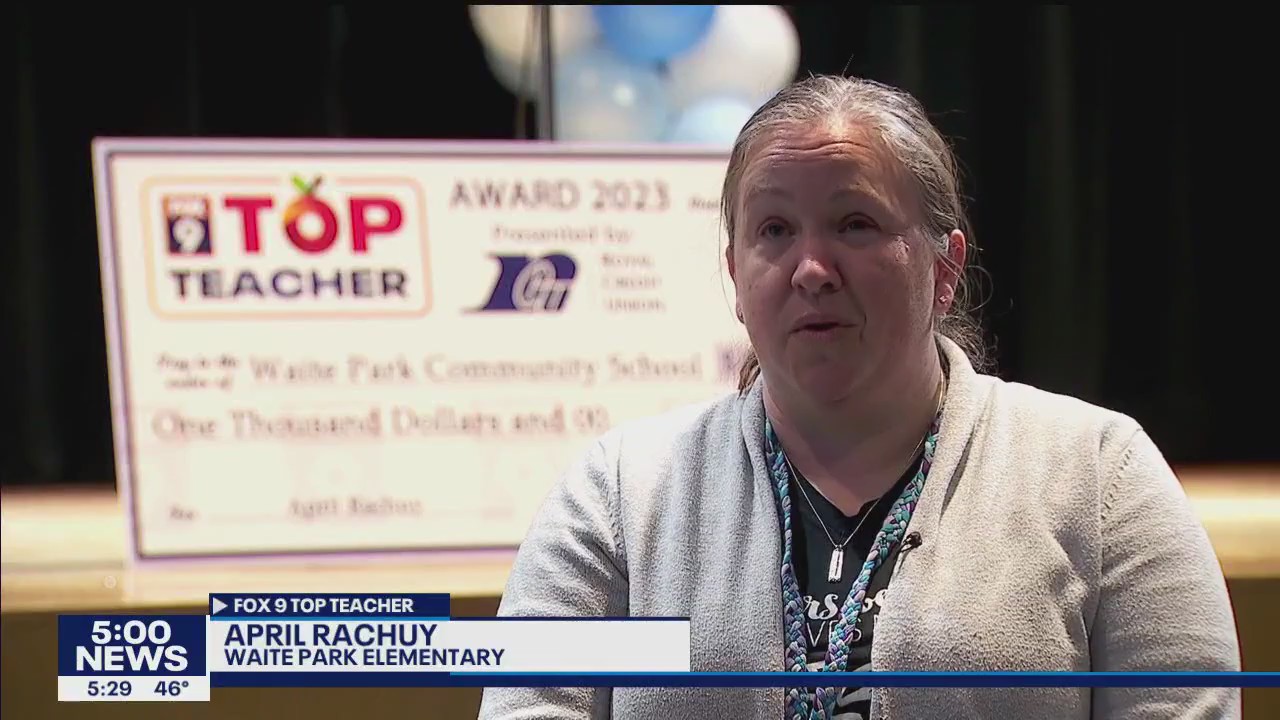 April Rachuy named FOX 9 ‘Top Teacher’
