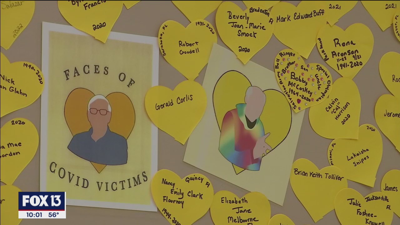 Memorial honors COVID-19 lives lost
