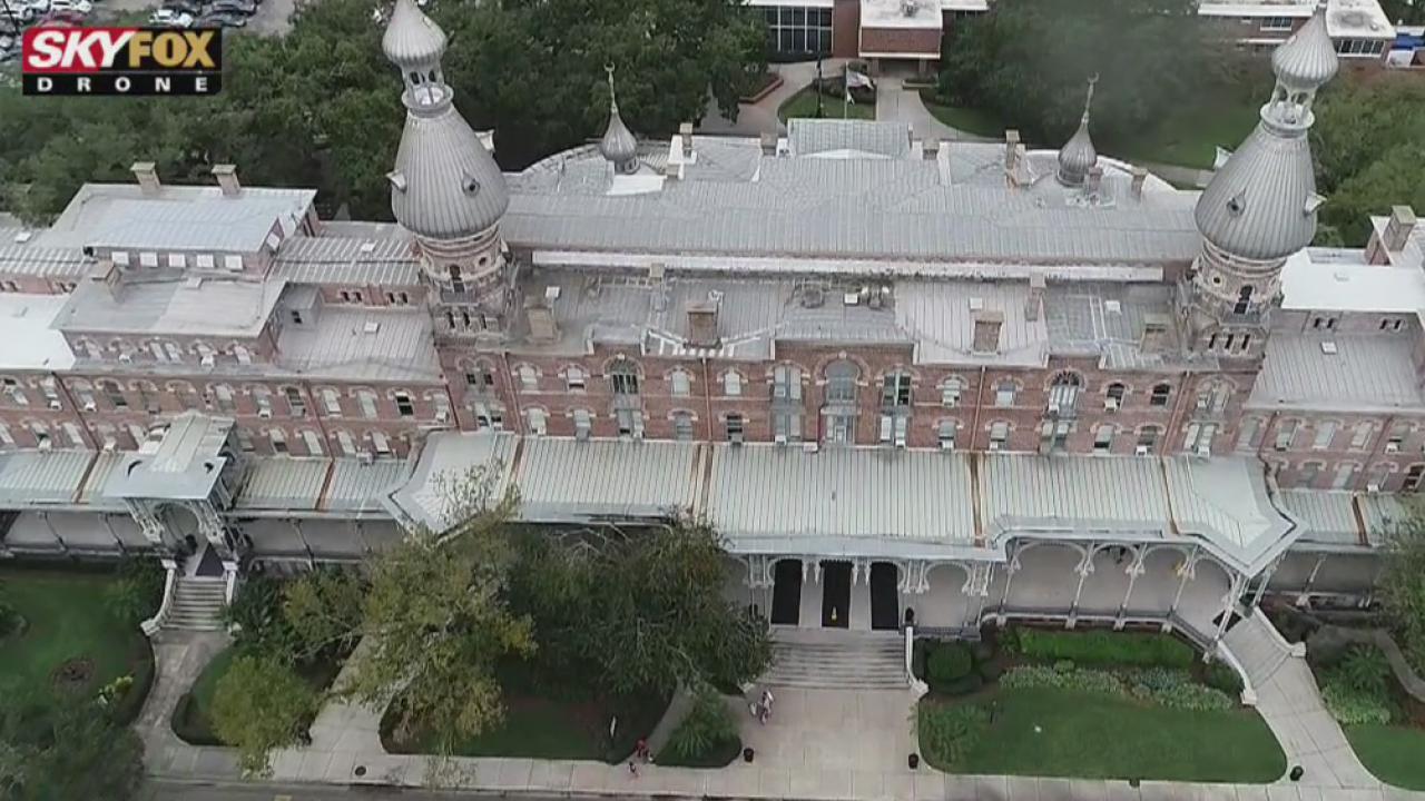 Drone Zone: Above Tampa's Plant Hall