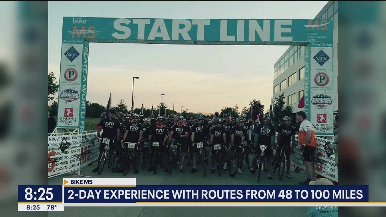 Bike MS happening this weekend in North Texas