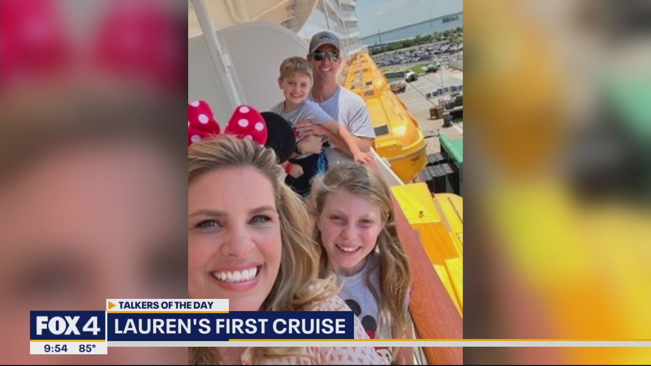 Lauren shares stories from her first family cruise