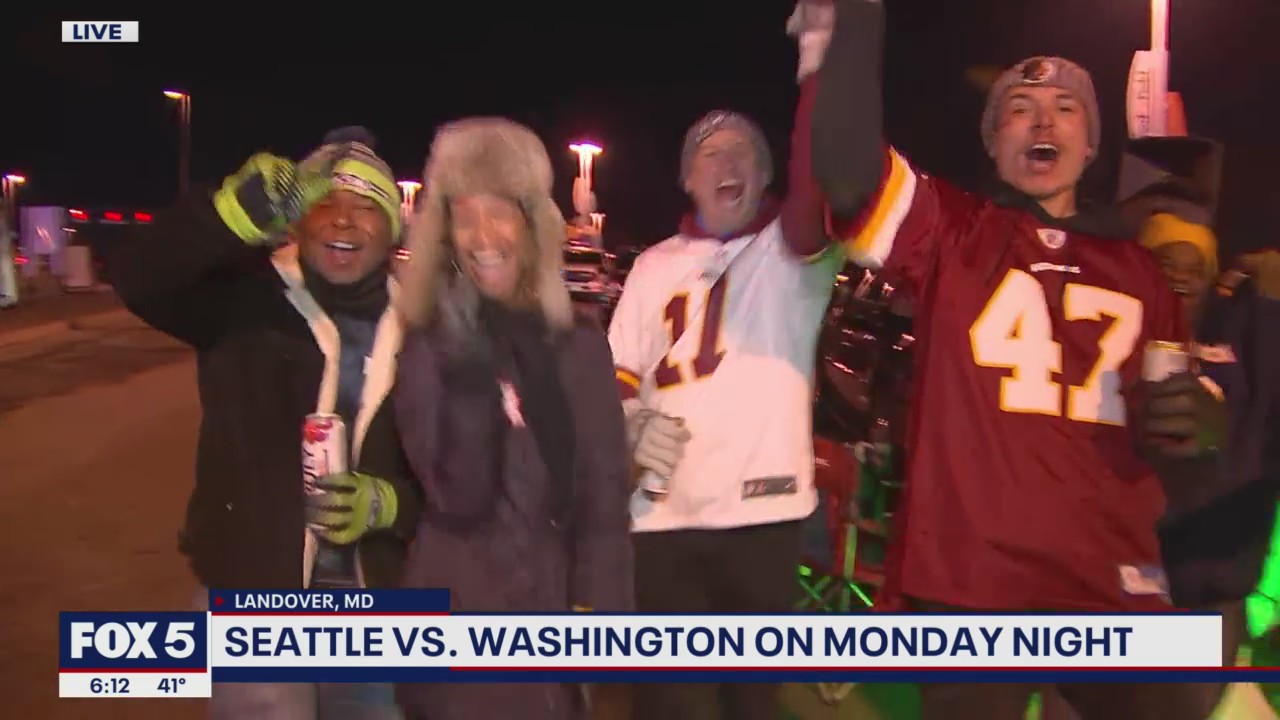 Seattle vs. Washington on Monday night