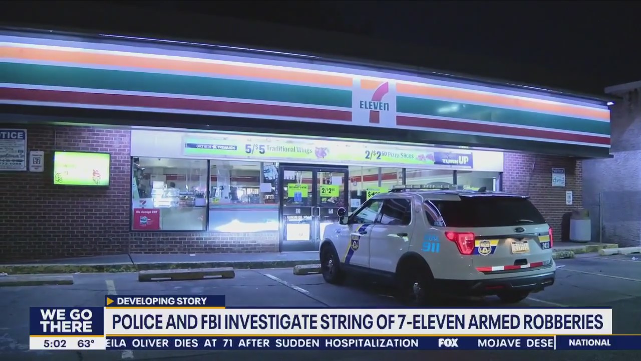 Philadelphia 7-Eleven robbed as police investigate string of armed robberies