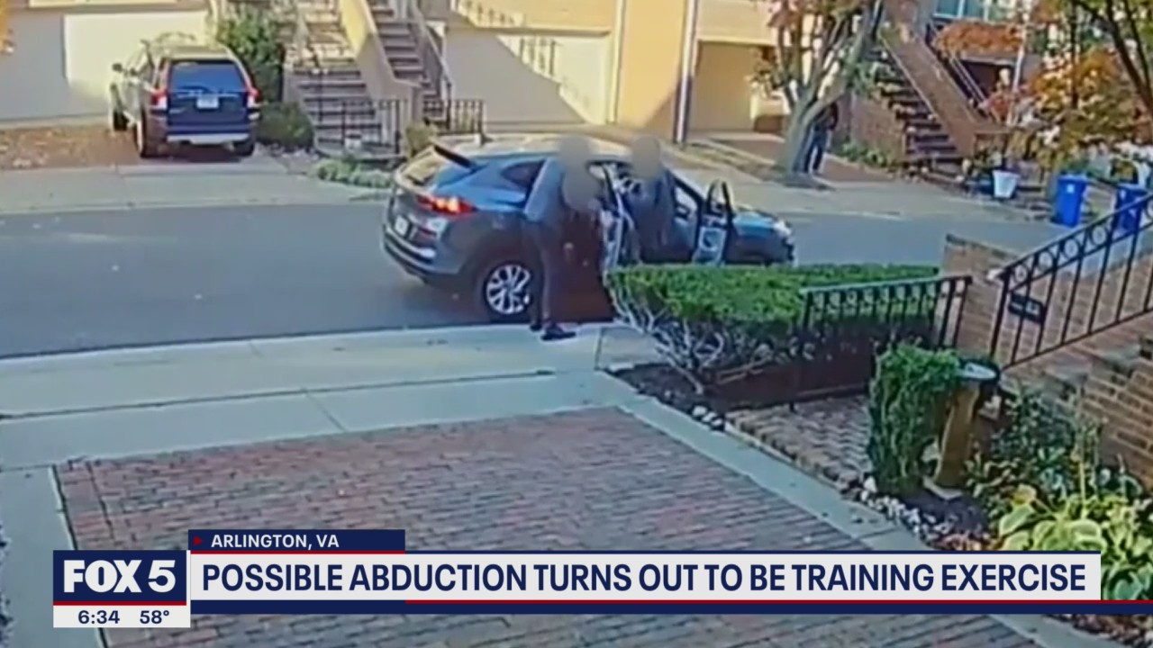 Possible abduction turns out to be training exercise