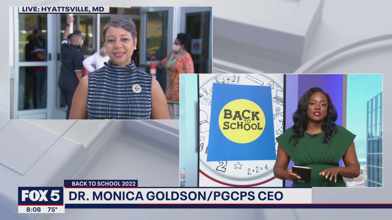 CEO Goldson discusses back to school in Prince George’s County