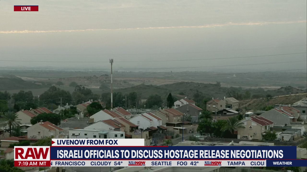 Israeli officials to discuss negotiations for the release of hostages