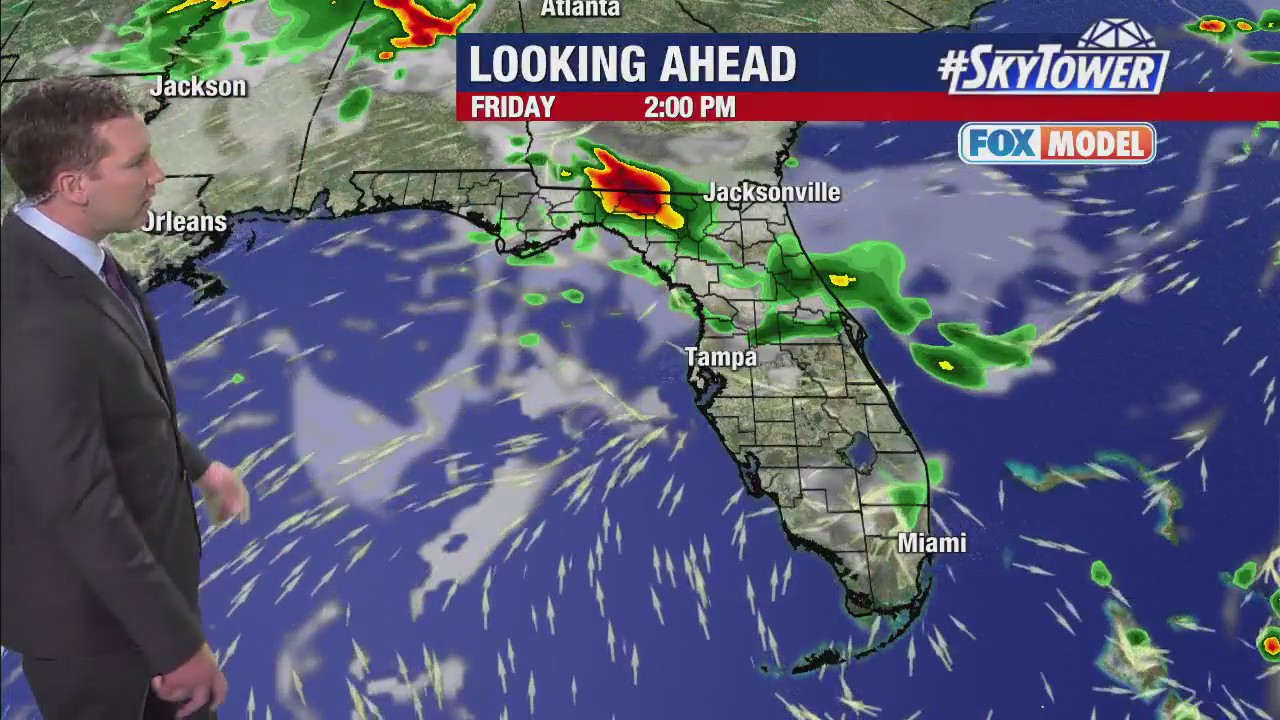 Monday evening forecast