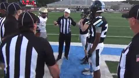 Army dad dresses up as referee to surprise high school son